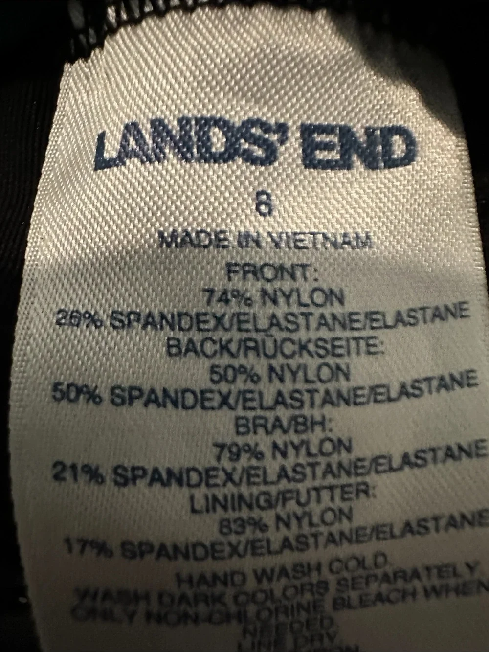Lands' End‎ Tropical Takini Top